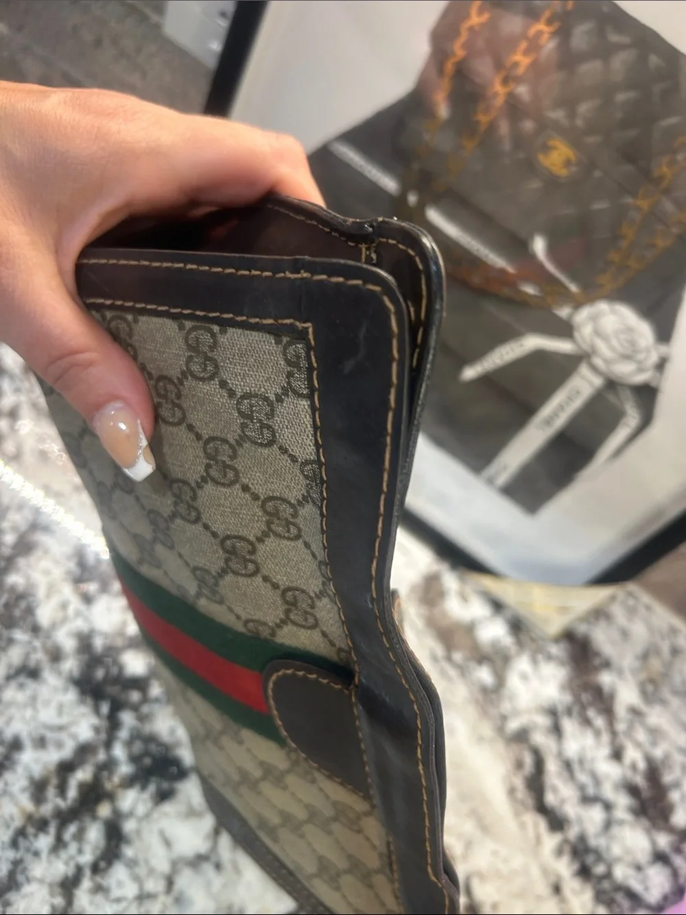 Gucci toiletry bag